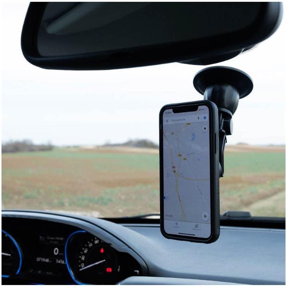 Supporto Auto Parabrezza Montaggio Su Cruscotto Fitclic Neo Nero - Foto 5