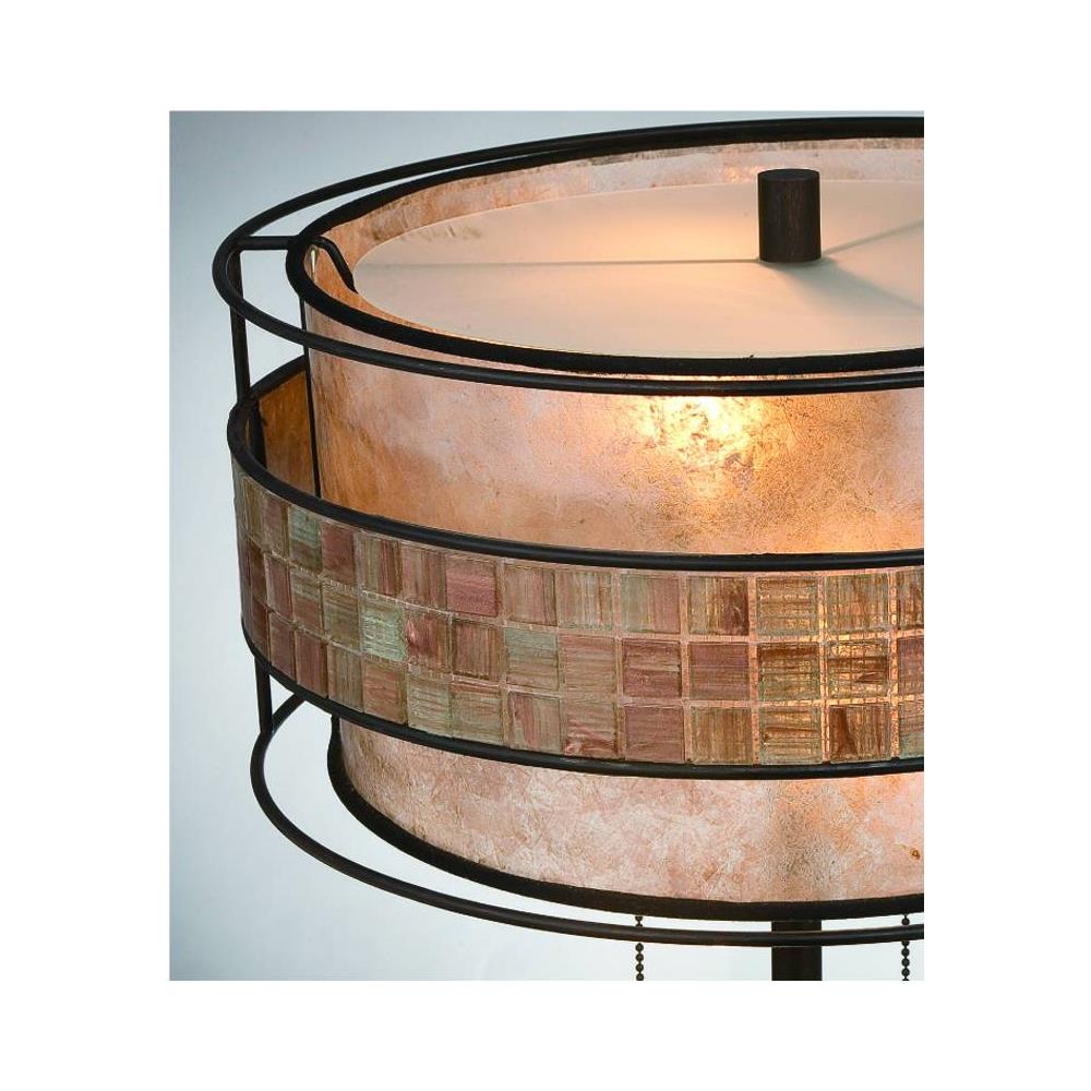 Quoizel Qz / laguna / tl - Lampada Da Tavolo, In Rame, 40,6 X 40,6 X 63,5 Cm - Foto 2