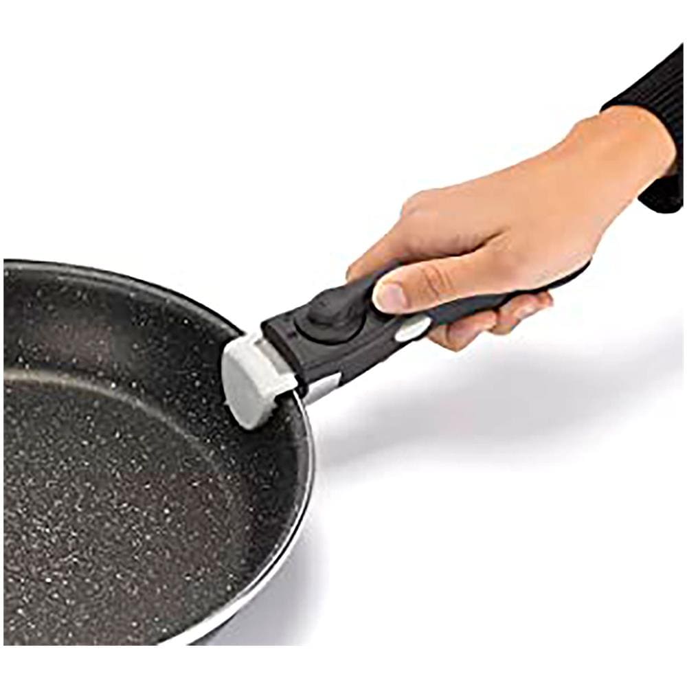 K2 Cristal Pentole 20 26 28cm Induzione, Manico Staccabile Manico, Antiaderente Pfoa Free - Foto 5