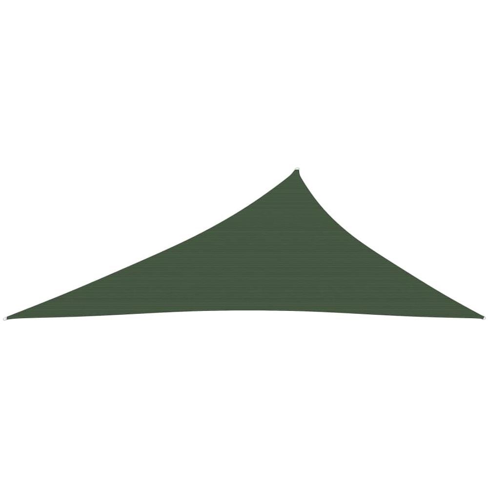 Vela Parasole 160 G / m? Verde Scuro 4x5x6,8 M In Hdpe - Foto 1