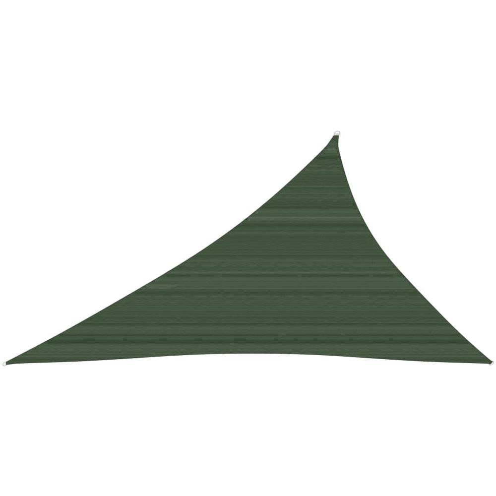 Vela Parasole 160 G / m? Verde Scuro 4x5x6,8 M In Hdpe - Foto 3