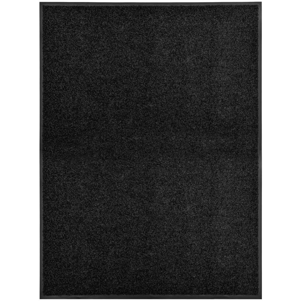 Zerbino Lavabile Nero 90x120 cm - Foto 1