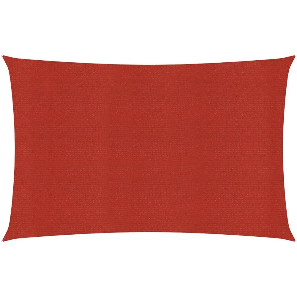 Vela Parasole 160 g / m² Rossa 2,5x5 m in HDPE - Foto 1