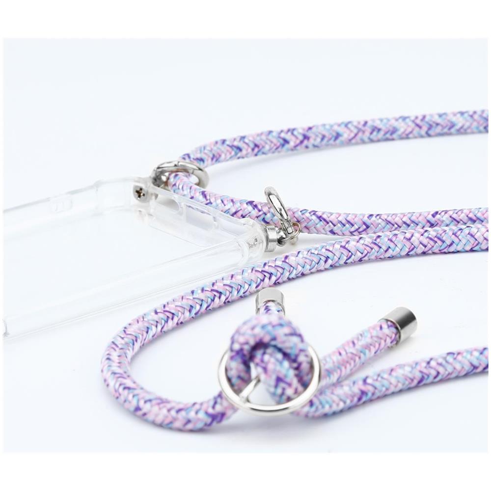 Catena Di Telefoni Cellulari Compatibile Con In Unicorn - Coperchio Protettivo In Silicone Con Anelli D'argento, Cinturino In Corda E Custodia Staccabile - Foto 2