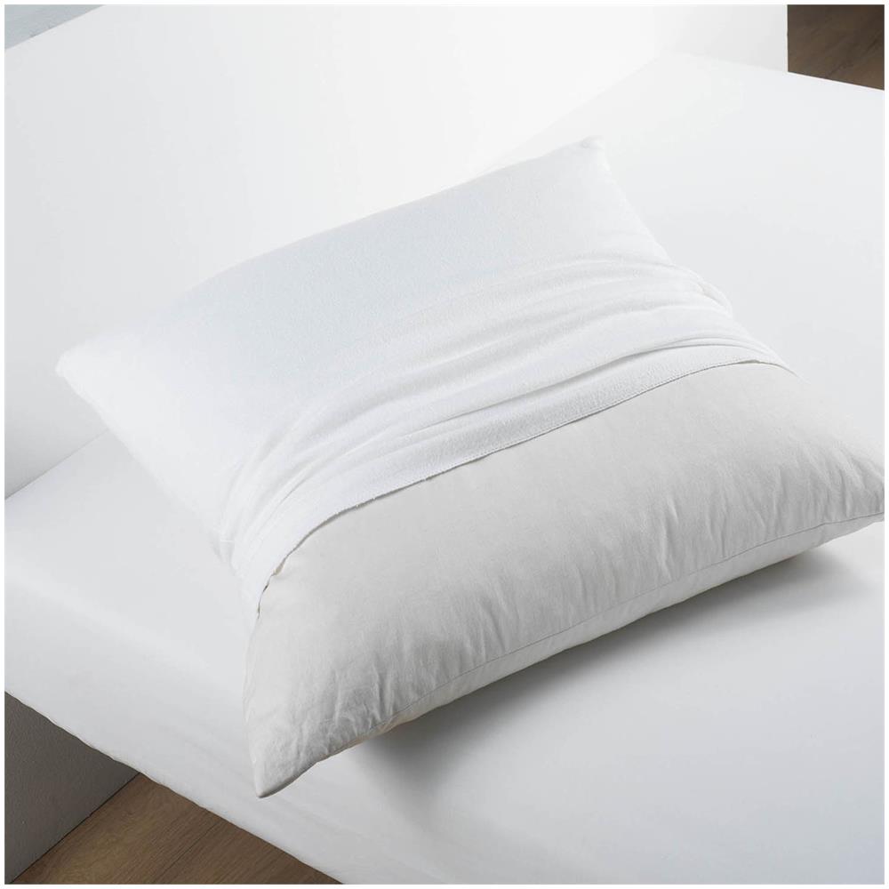 Federa Per Cuscino, 65 X 65 Cm, Colore Bianco - Foto 2