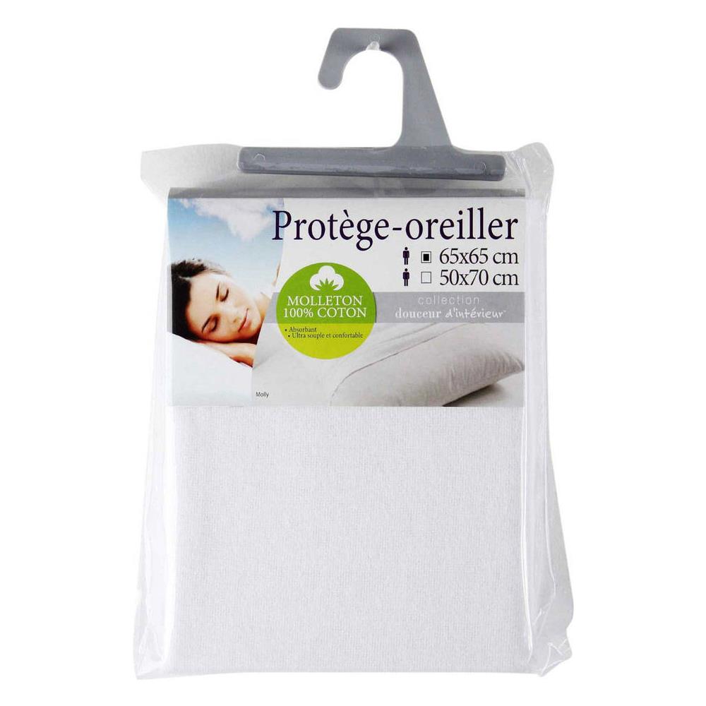 Federa Per Cuscino, 65 X 65 Cm, Colore Bianco - Foto 3