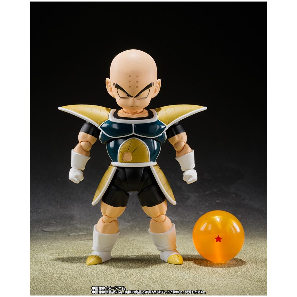 Dragon Ball Z S. h. Figuarts Action Figure Krillin (battle Clothes) 11 Cm - Foto 2