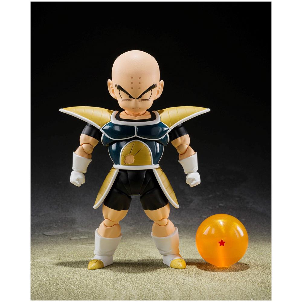 Dragon Ball Z S. h. Figuarts Action Figure Krillin (battle Clothes) 11 Cm - Foto 1