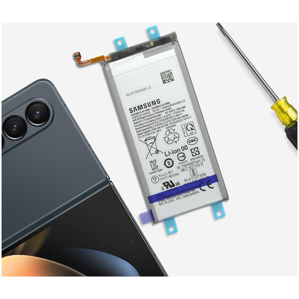 Batteria Interna Secondaria Per Galaxy Z Fold4 2270mah Originale Eb-bf937aby - Foto 5