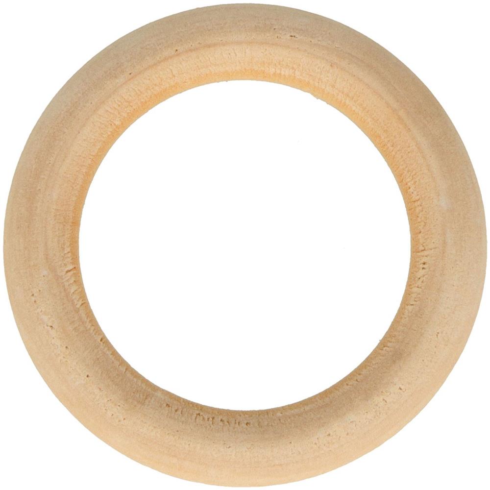 5 Anelli Di Legno Da 5 Cm - Foto 1
