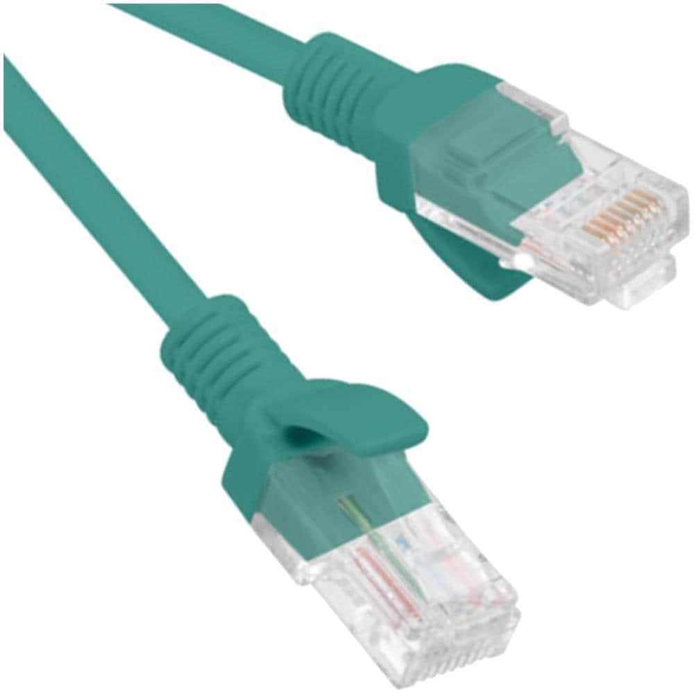 Cavo Di Rete Ethernet Utp Cat. 6 Verde 25cm - Foto 1