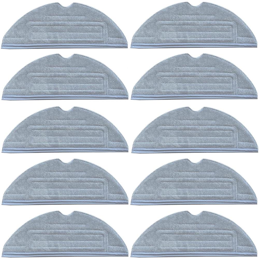 Confezione Da 10 Panni Per Roborock S7/s7 Plus/s7 Maxv/s7 Maxv Ultra Grey - Foto 1