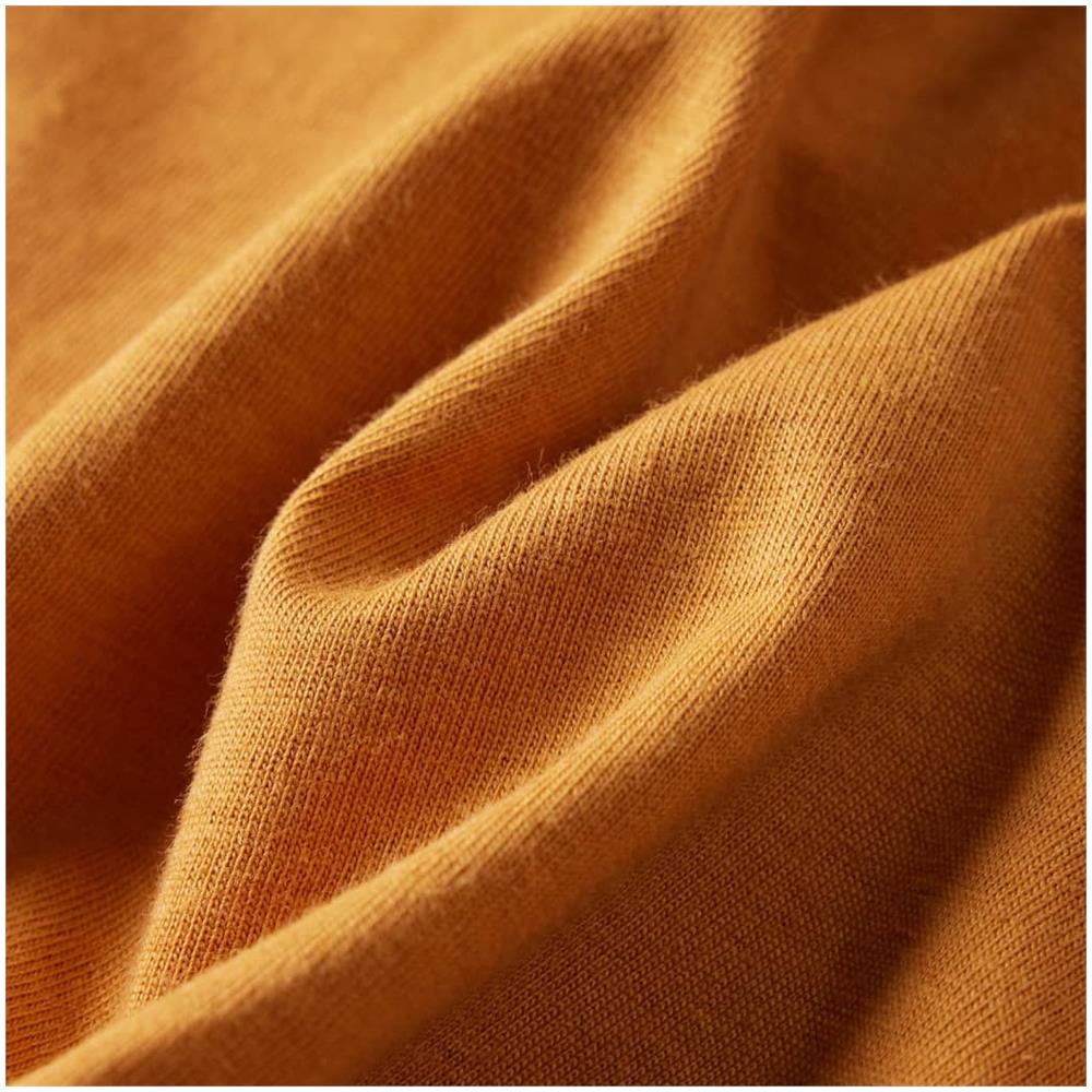 Maglietta Da Bambino A Maniche Lunghe Con Stampa Lupo Ocra Scuro 116 - Foto 7