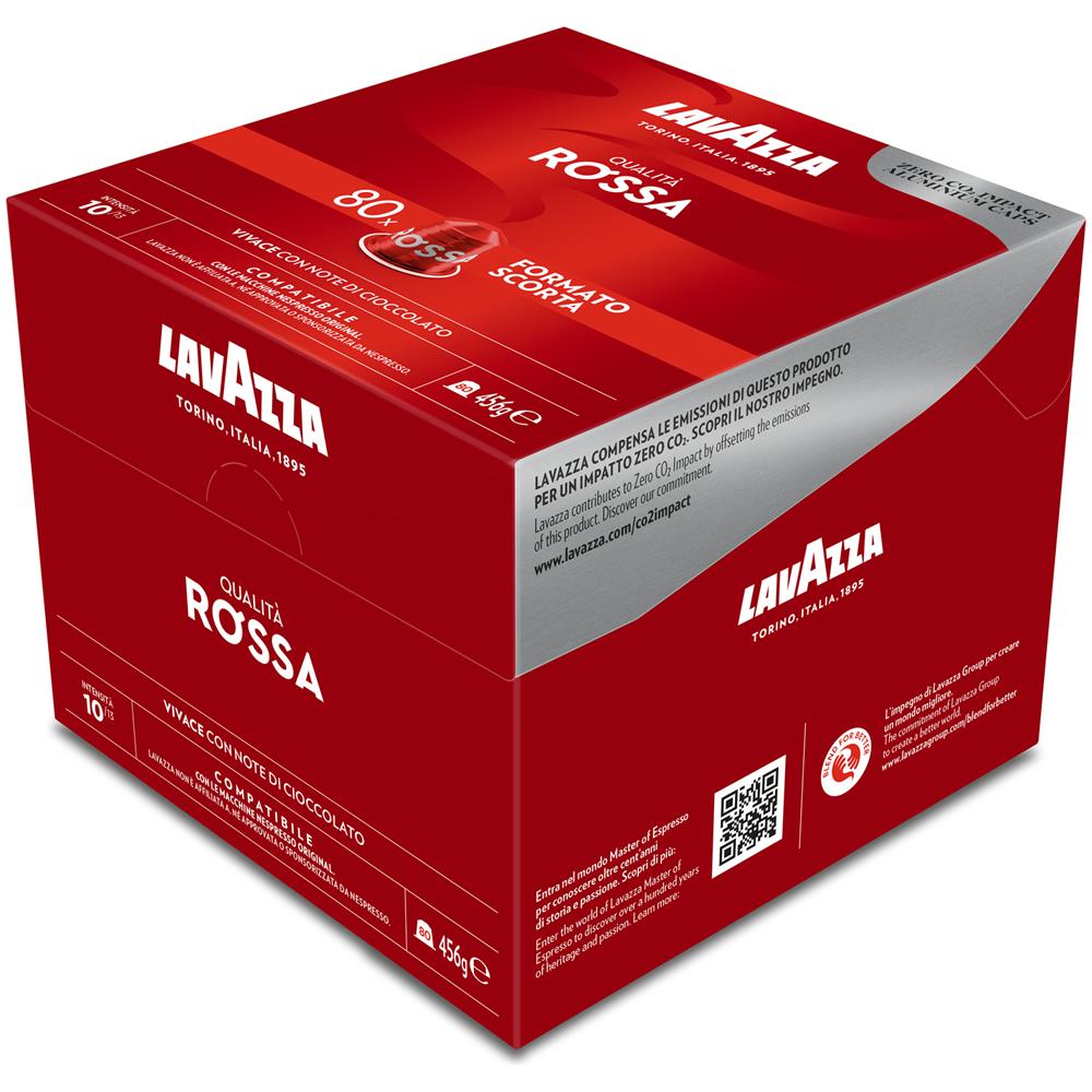Capsule Compatibili Nespresso Qualità Rossa, 80 Capsule - Foto 2