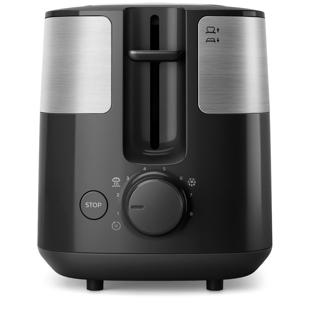 Daily Collection HD2516/90 Tostapane - 2 fette, fessura ampia, metallo - Foto 2