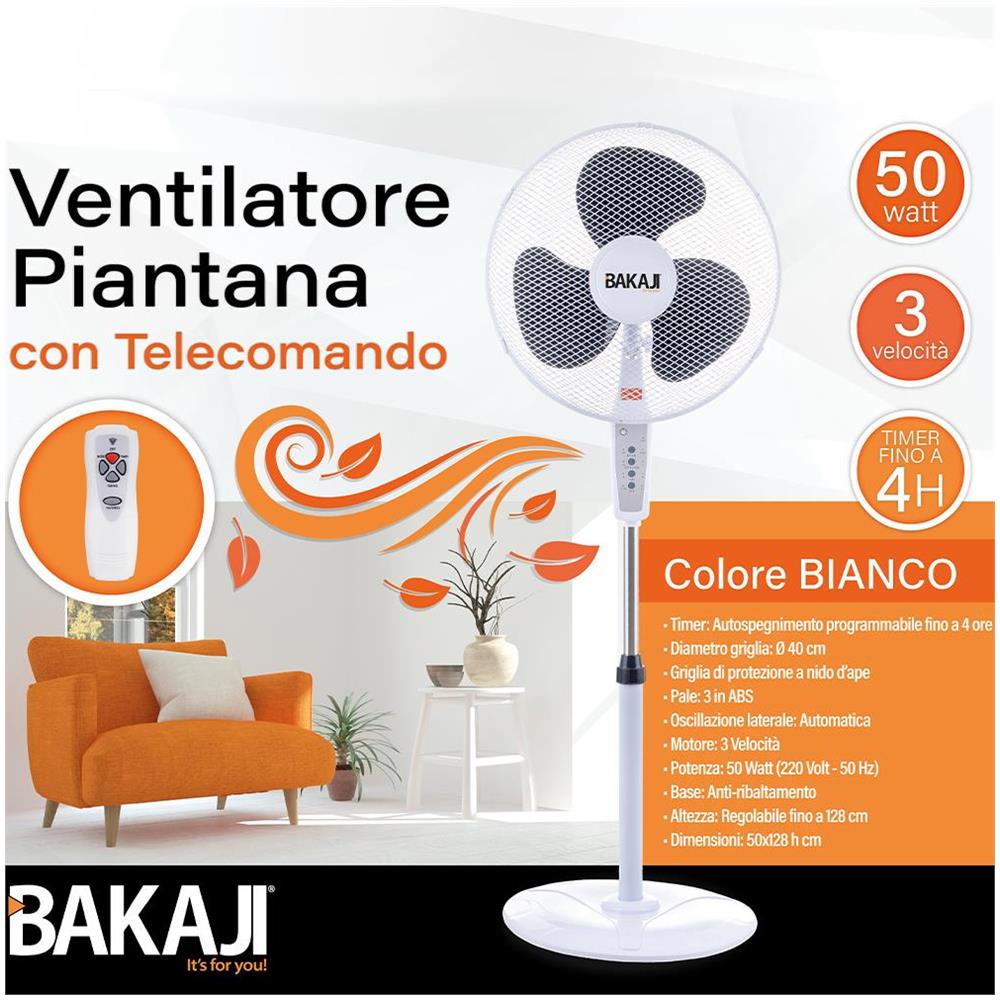 Ventilatore a Piantana 3in1 Base Rotonda 40 cm 50W - Foto 5