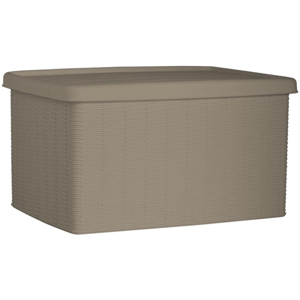 Scatola Chiusa 39x29x21 Elegance Tortora Sistemazione Casa - Foto 1