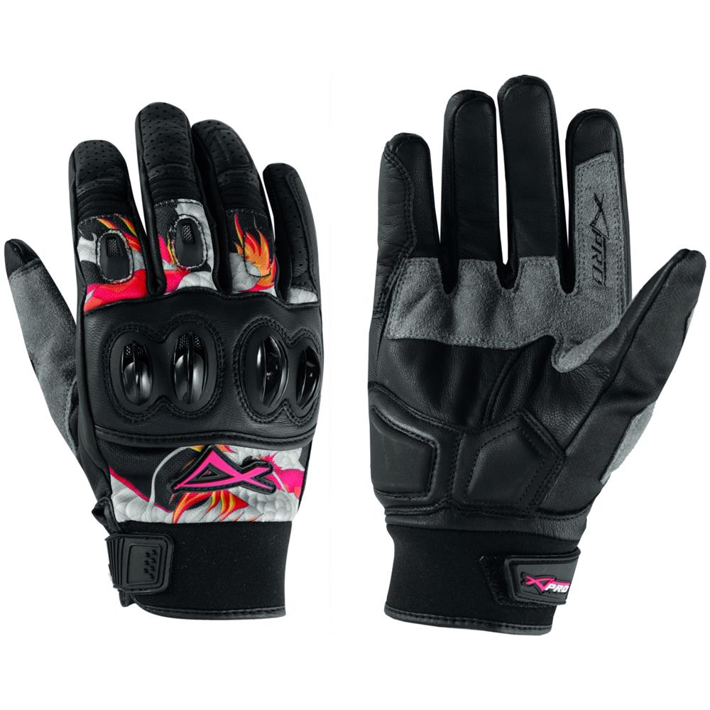 Guanto Pelle Tessuto Tecnico Traspirante Estivo Moto Yamaha Honda Grigio M - Foto 1