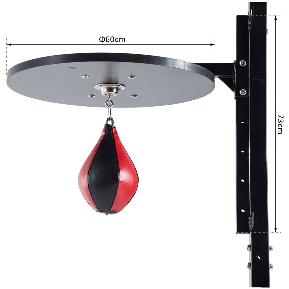 Piattaforma Boxe Con Speed Ball Di Ø21 Cm, Punchball Per Allenamento - Foto 3