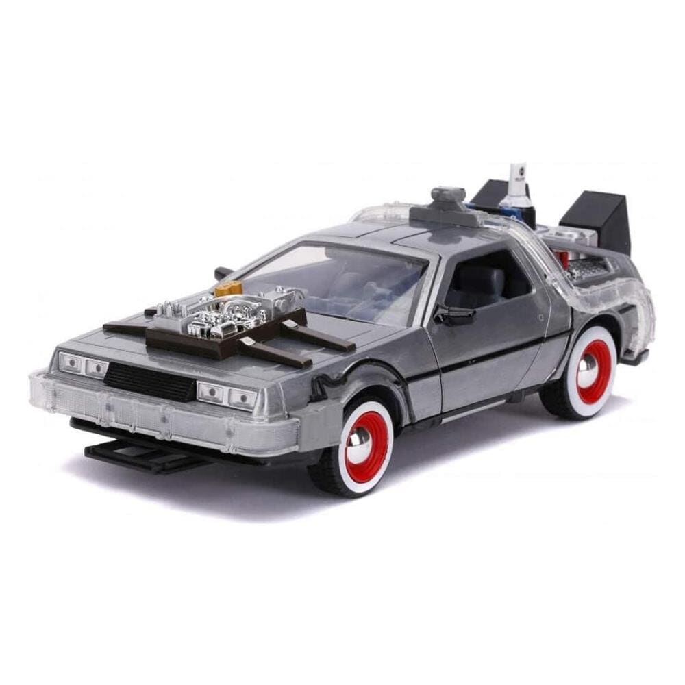 De Lorean Bttf ''ritorno Al Futuro Iii'' Con Luci 1:24 - Foto 1