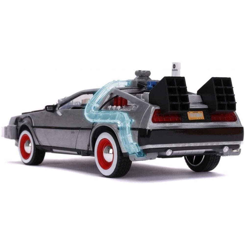 De Lorean Bttf ''ritorno Al Futuro Iii'' Con Luci 1:24 - Foto 2