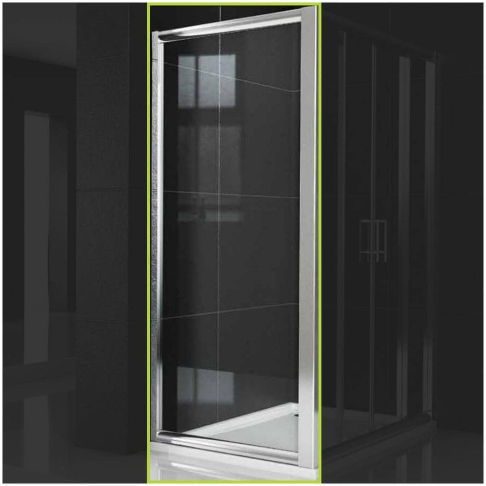 Lato Fisso Box Doccia Slide4 Adatto Per Porta Scorrevole Slide4 Cristallo Temprato *** Misure : 77-80xh190 Cm Stampato - Foto 2