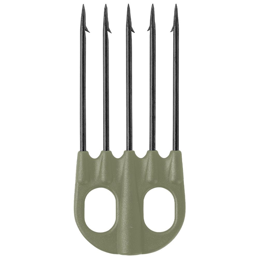 Fiocina Jet 5 Punte Verde Militare 5 Punte Mustad - Foto 1