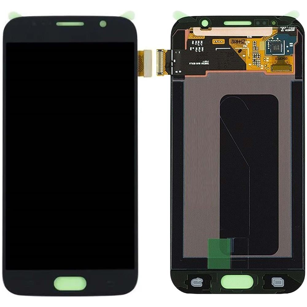 Blocco Completo Samsung Galaxy S6 Schermo Lcd Vetro Touch Compatibile Nero - Foto 1