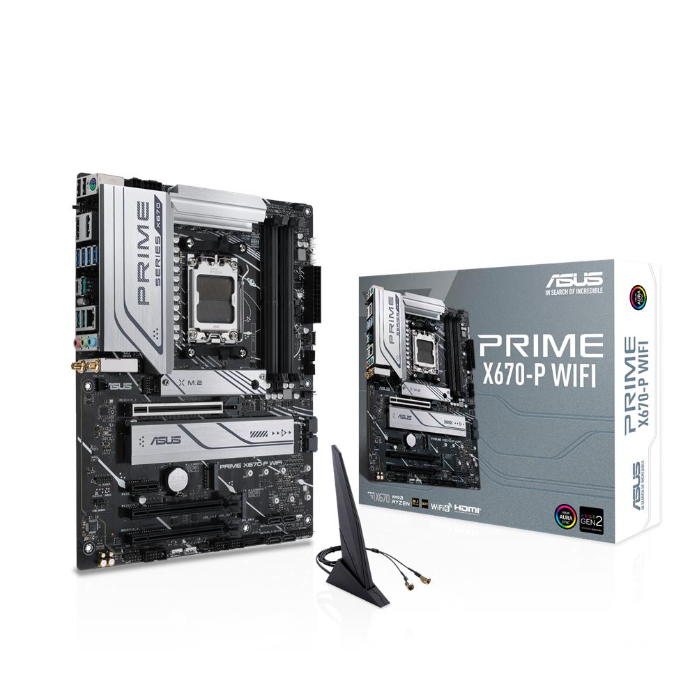 Scheda Madre PRIME X670-P WIFI Socket AM5 AMDX670 ATX - Foto 1
