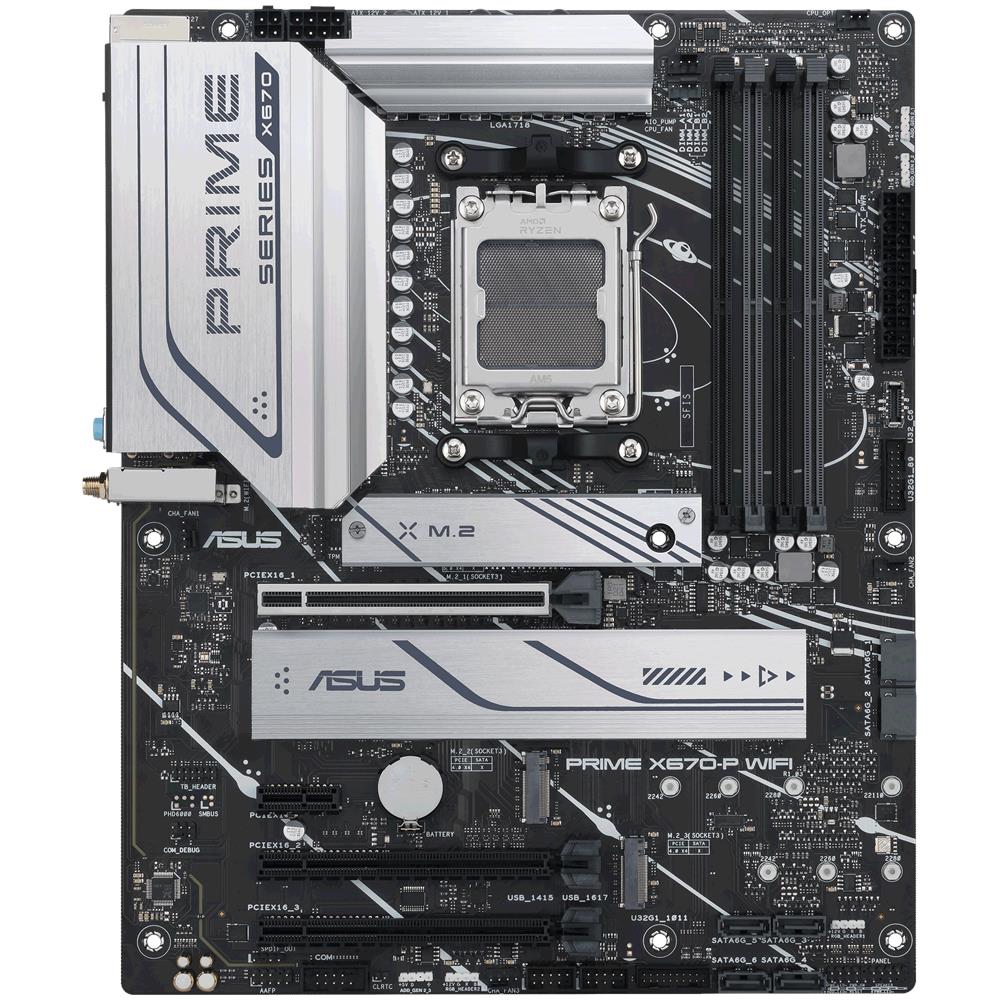 Scheda Madre PRIME X670-P WIFI Socket AM5 AMDX670 ATX - Foto 2