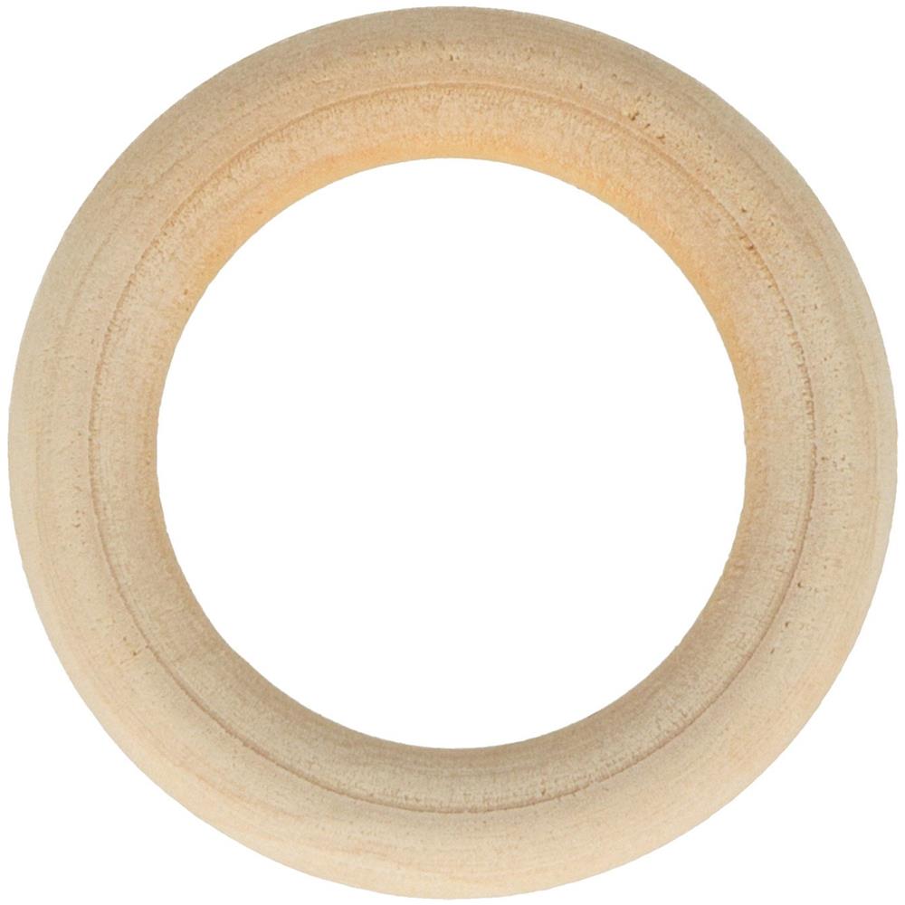 6 Anelli Di Legno Da 4 Cm - Foto 1