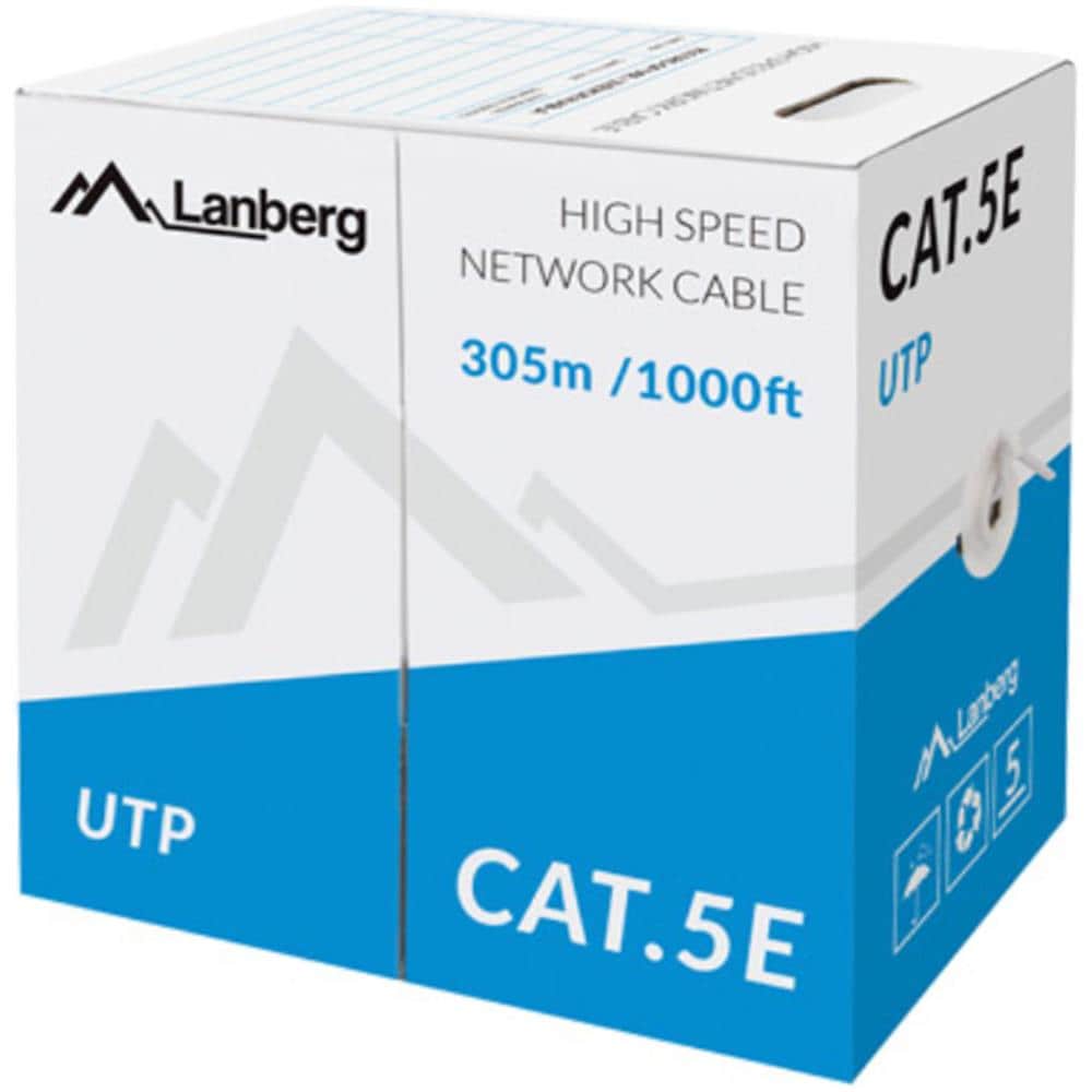 Avvolgicavo Lan Utp Cat. 5e Rigido Verde Cca 305m - Foto 1