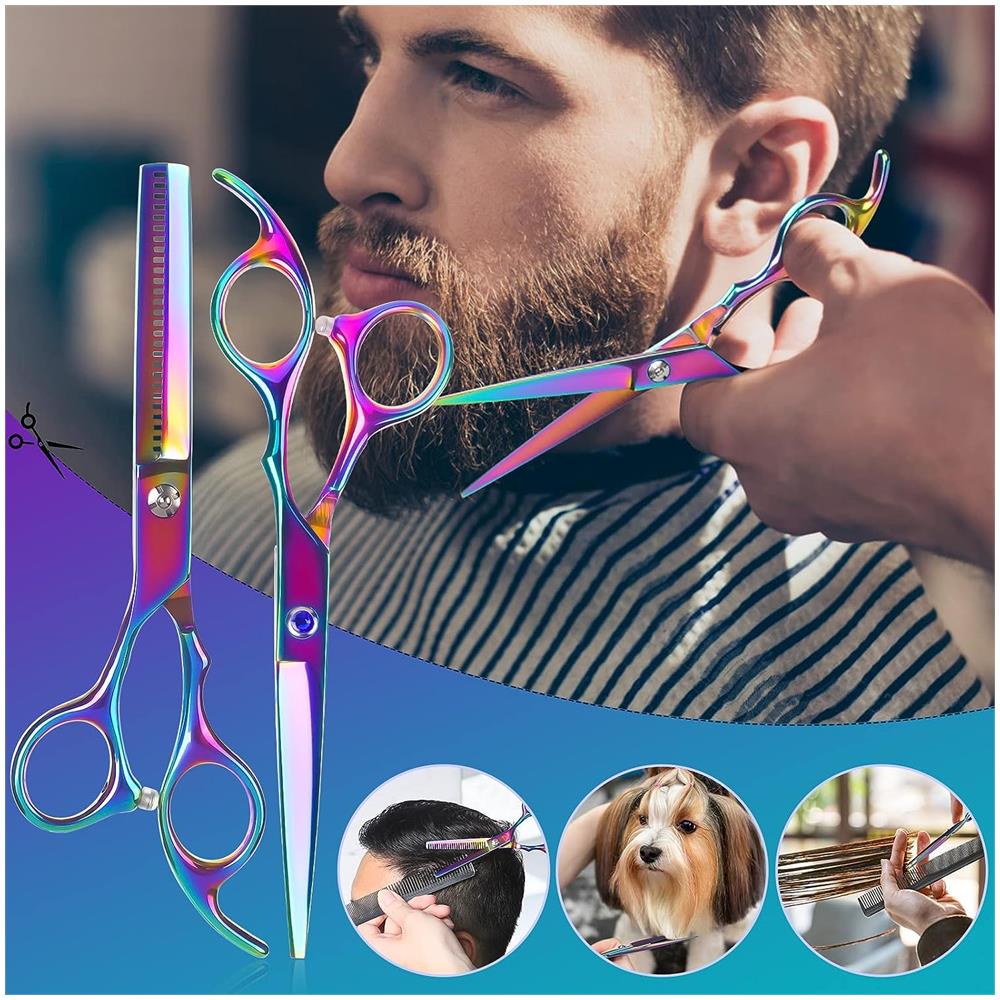 Set Di Forbici Per Tagliare I Capelli - Foto 7