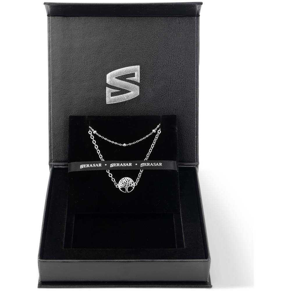 Bracciale in Argento Sterling, ""Life"", Argento - Foto 2