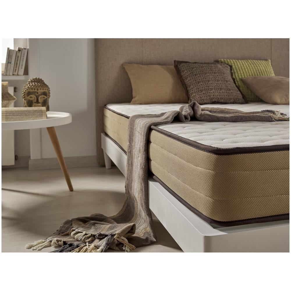 Materasso Viscoelastico Bamboo Comfort 135 X 180 Altezza 21Cm + /-2 - Foto 2