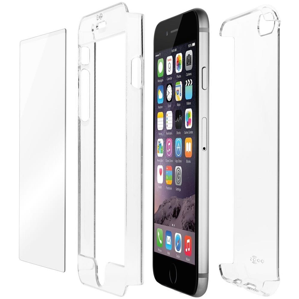 Custodia Fusion con vetro temperato per iPhone 6s Plus / 6 Plus - trasparente - Foto 2