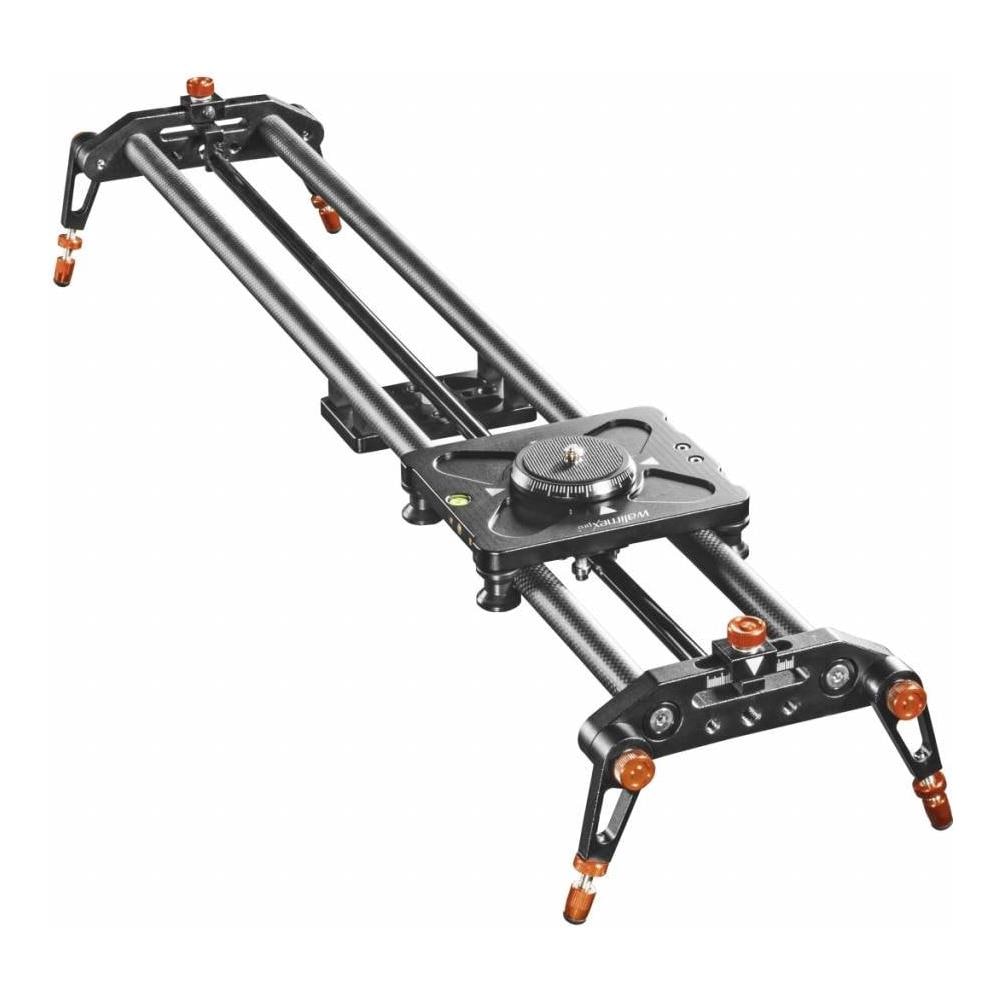 Carbon Follow Focus Parallasse Slider 12nero / arancione - Foto 1