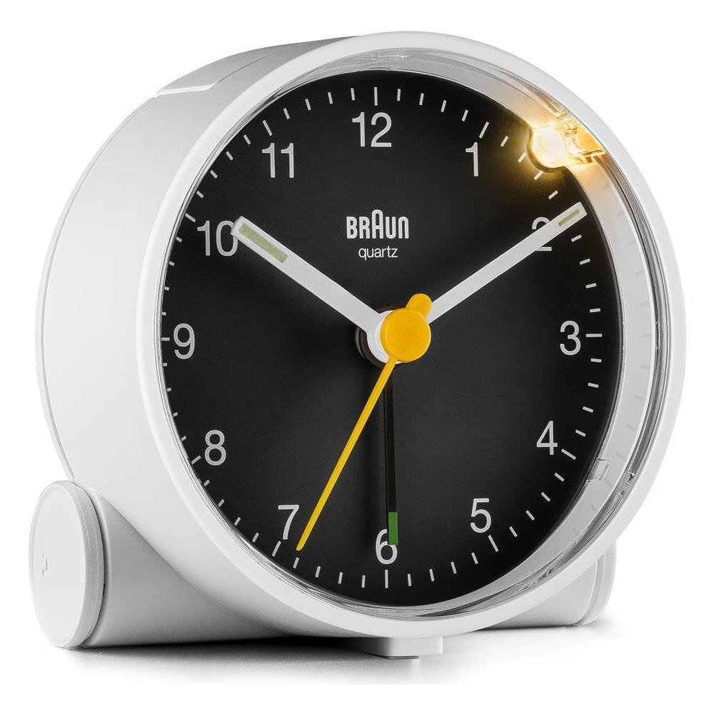 Braun BC01WB Sveglia al quarzo Nero, Bianco - Foto 2
