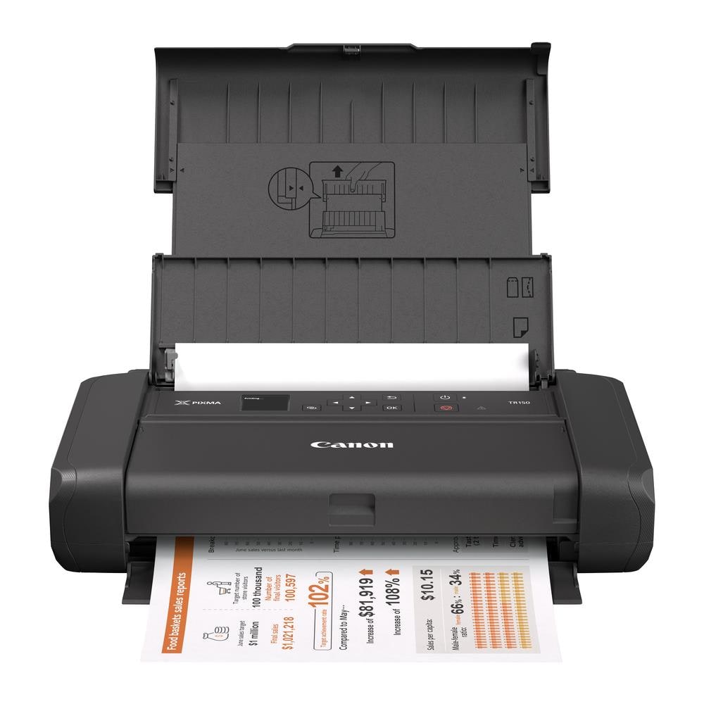Stampante Pixma TR150 Inkjet a Colori A4 9,0 ipm (B / N) 5,5 ipm (a Colori) Wi-Fi / USB - Foto 1