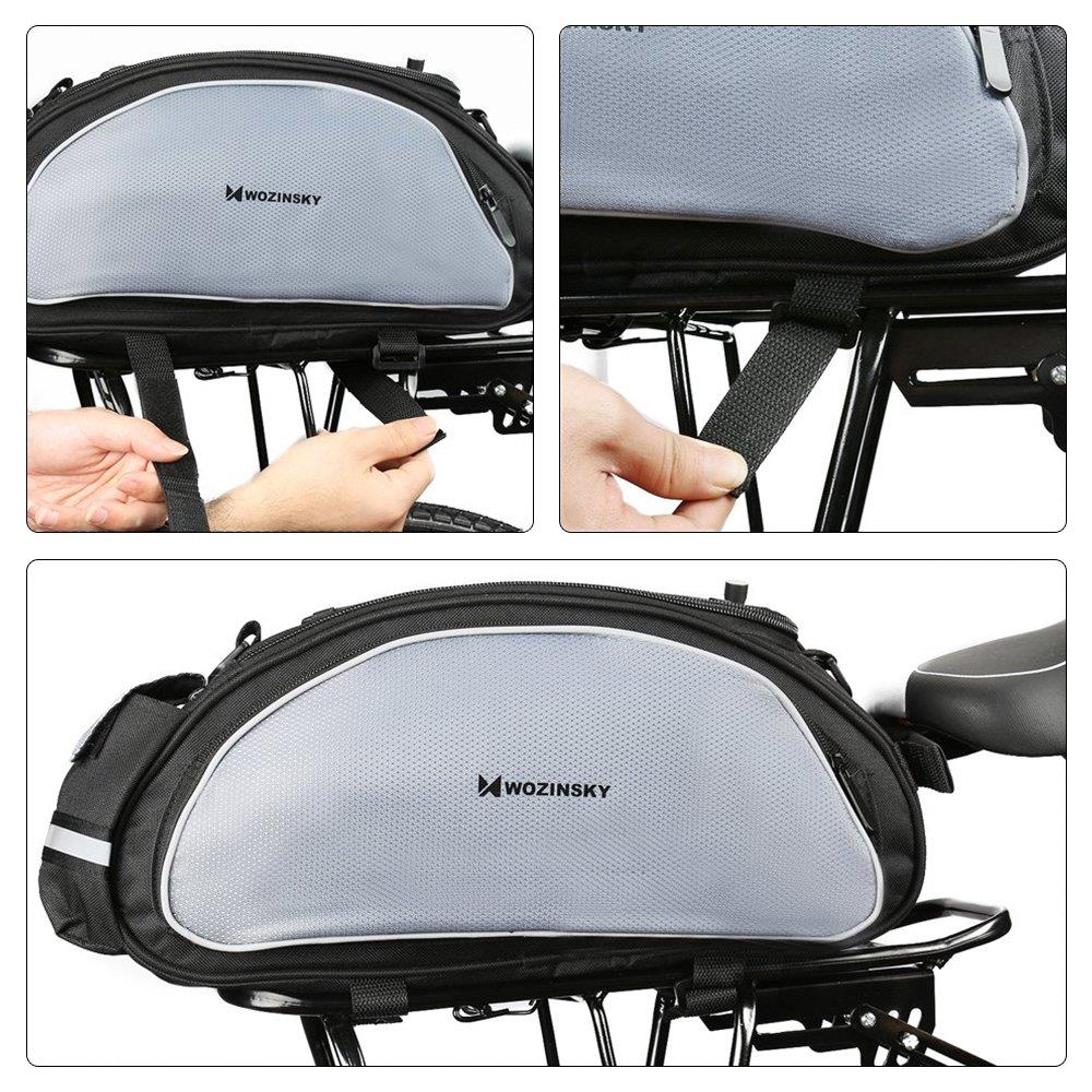 Borsa Portabiciclette Con Tracolla 13l Nera (wbb1bk) - Foto 2