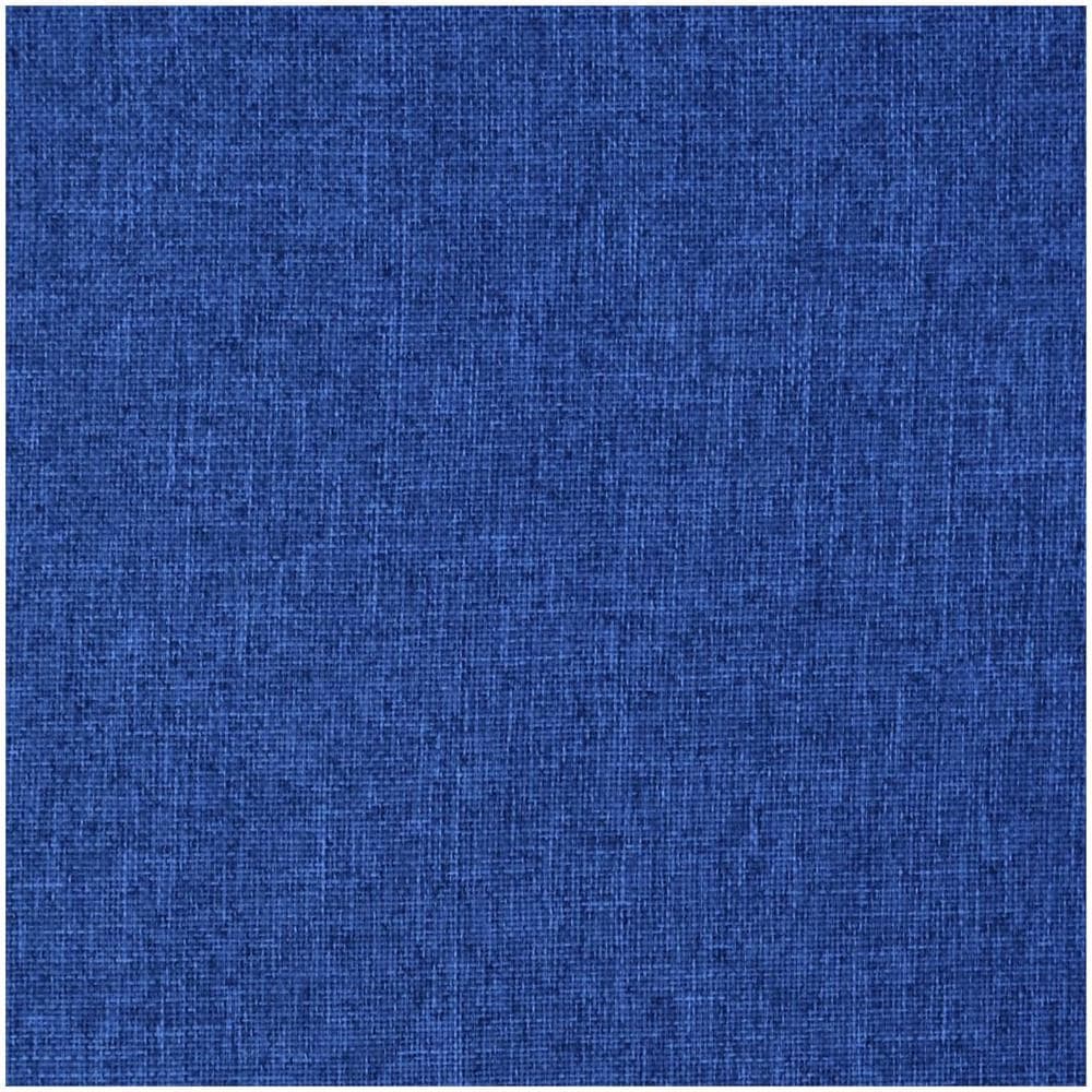 Sedia Da Pavimento Girevole Blu In Tessuto - Foto 3