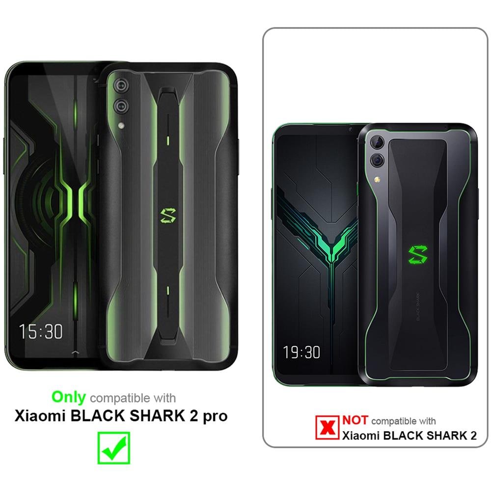 3x Pellicola Di Armatura Compatibile Con Xiaomi Black Shark 2 Pro In Elevata Trasparenza - 3x Vetro Temperato (tempered) Di Protezione Del Display In Durezza 9h Con 3d Touch - Foto 2