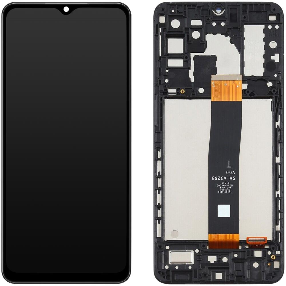 Blocco Completo Per Samsung A32 5g Schermo Lcd E Touchscreen Compatibile Nero - Foto 1