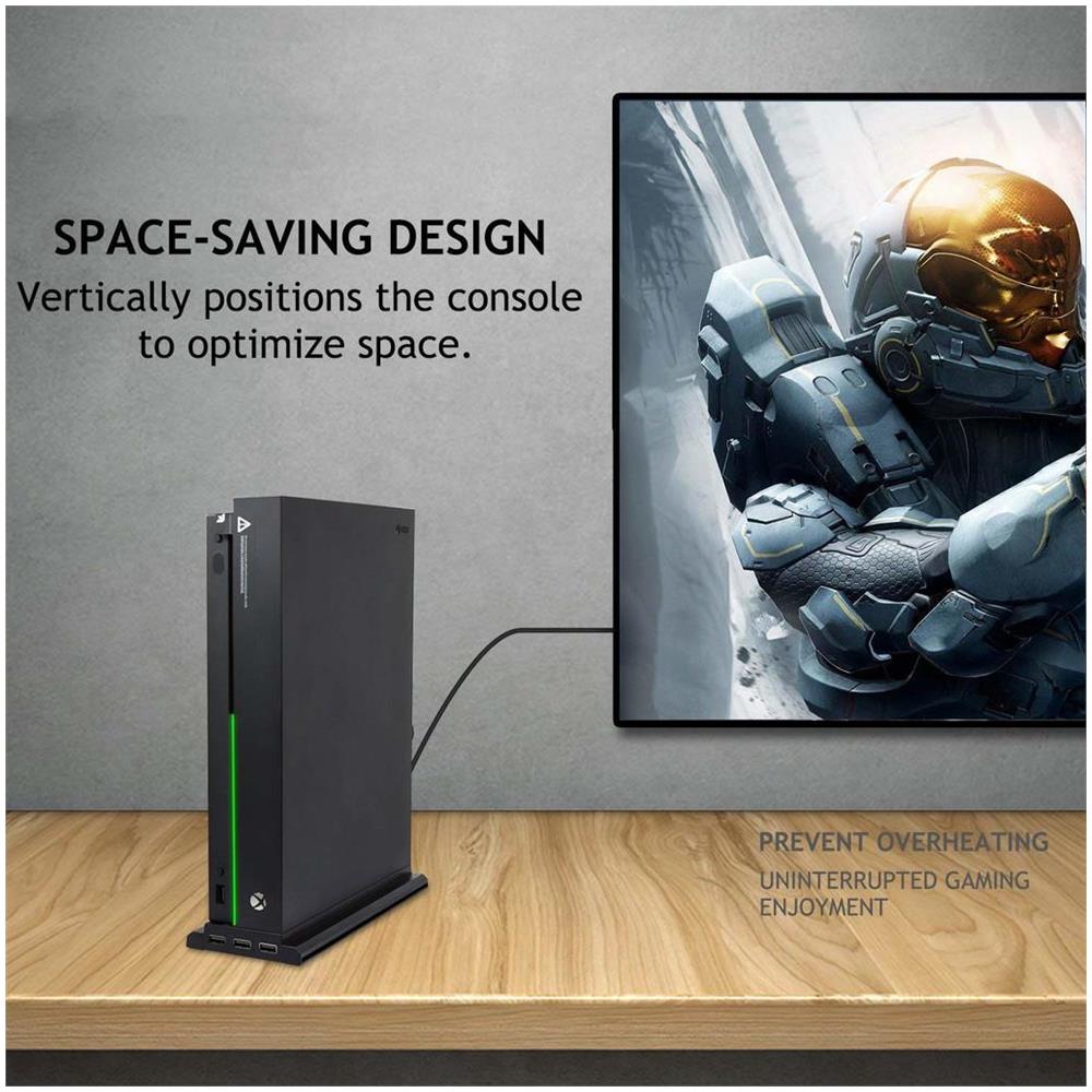 Supporto Per Xbox One X Con Ventola E 3 Porte Usb - Foto 2