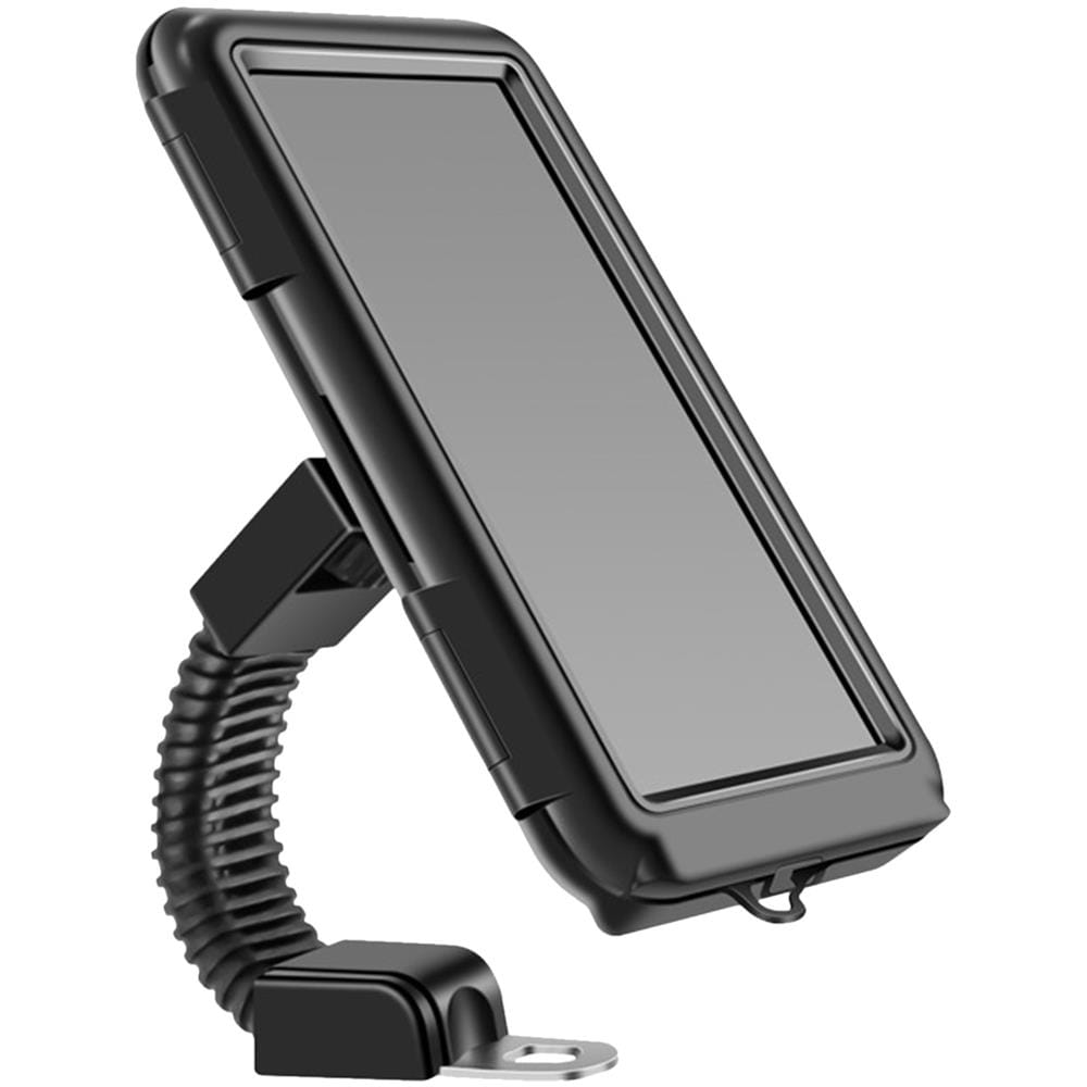 Supporto Da Retrovisore Per Telefono, Waterproof Regolazione Multi-angolo Nero - Foto 1