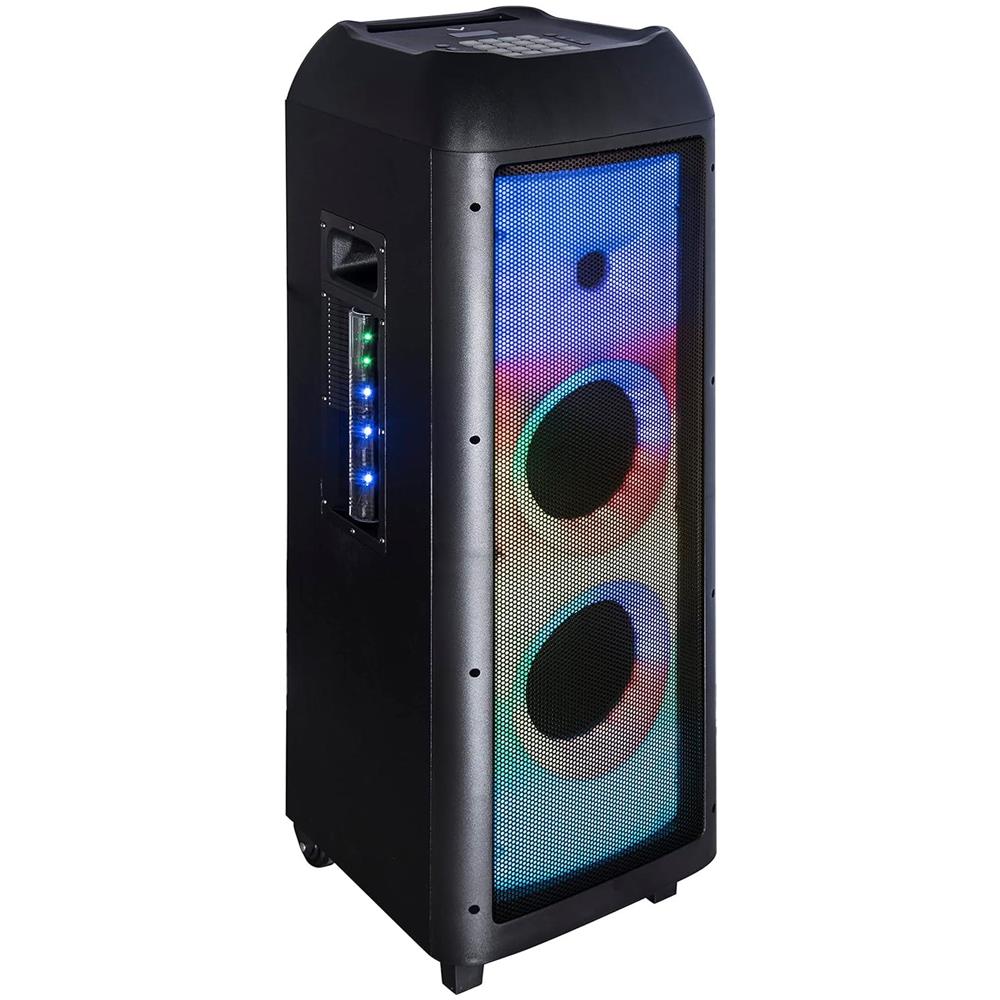Speaker Party Portatile FLAME T360 Bluetooth Potenza 150 Watt Giochi di Luce e Audio a 360° DJ Pad 64 Effetti Sonori Ingressi USB /AUX-IN /MIC /Chitarra da 6.35 mm Funzione X.BASS - Foto 1
