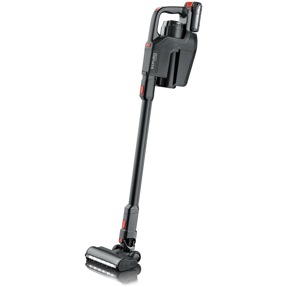 HV 7187 scopa elettrica Aspirapolvere a bastone Batteria Secco HEPA Sacchetto per la polvere 1 L 450 W Nero 3 Ah - Foto 1