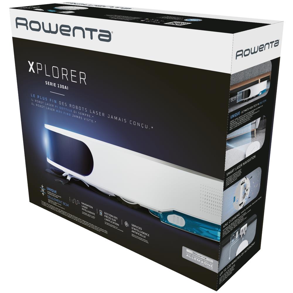 X-Plorer RR9067 Robot Aspirapolvere e MOP Wi-Fi Colore Bianco - Foto 10