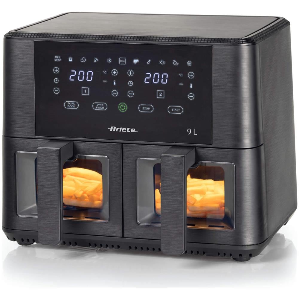 Friggitrice 4631 ad Aria Doppia Capacità 9 L 2400 W Colore Nero - Foto 1