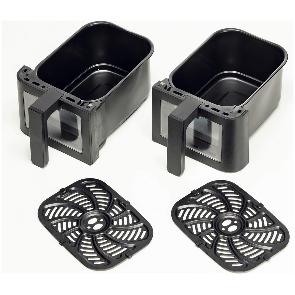Friggitrice 4631 ad Aria Doppia Capacità 9 L 2400 W Colore Nero - Foto 6
